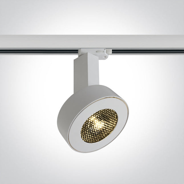 ONE Light Spotlight 30W 1700lm 3000K CRI80 24° IP20 White 65652T/W/W