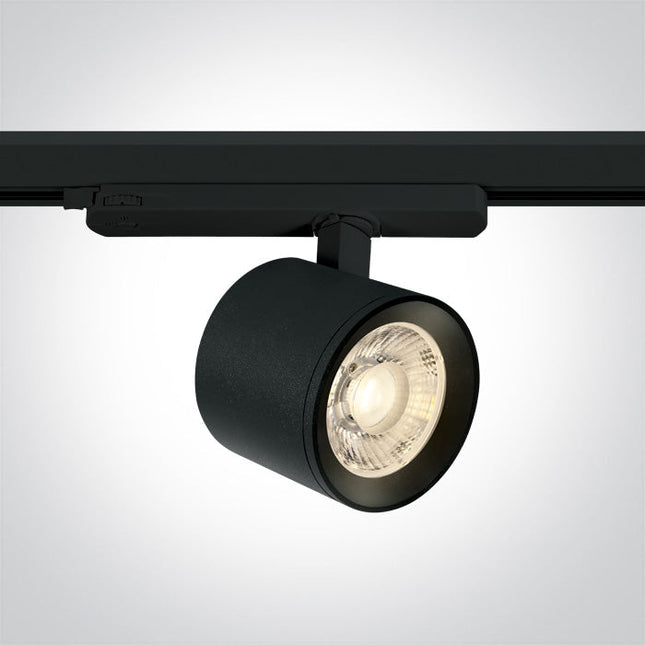 ONE Light | 65654AT/B/C BLACK LED 20W CW TRACK SPOT 230V - OEM NORDIC - Quality Parts Distribution