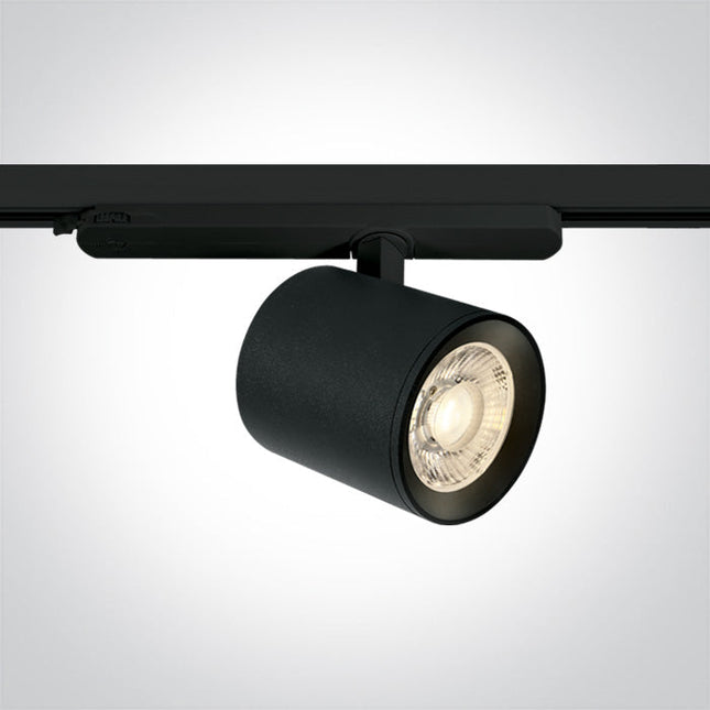 ONE Light | 65654BT/B/W BLACK LED 30W WW TRACK SPOT 230V - OEM NORDIC - Quality Parts Distribution