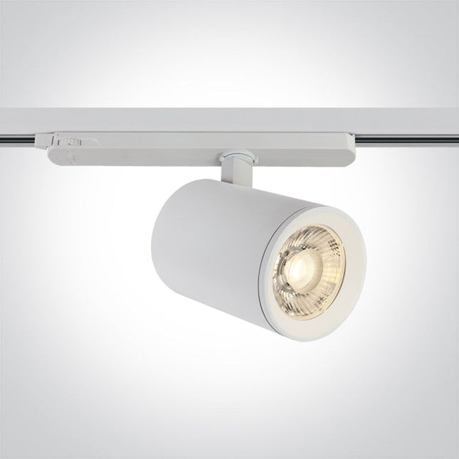 ONE Light | 65654CT/W/W WHITE LED 40W WW TRACK SPOT 230V - OEM NORDIC - Quality Parts Distribution