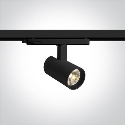 ONE Light Spotlight 8W 1440lm 3000K-3500K-4000K CRI90 38° IP20 Black 65670AT/B/V