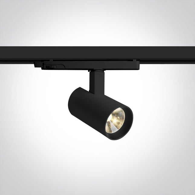 ONE Light Spotlight 8W 1440lm 3000K-3500K-4000K CRI90 38° IP20 Black 65670AT/B/V
