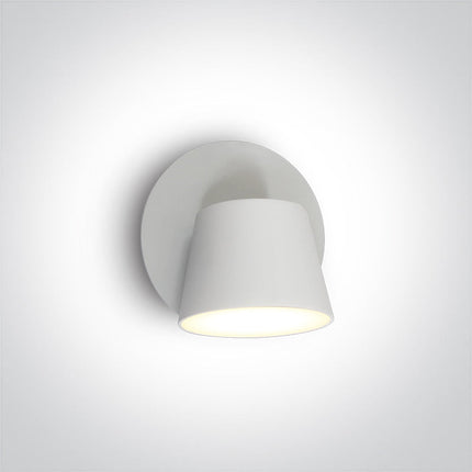 ONE Light | 65740/W/W WHITE WALL SPOT LED 6W WW IP20 230V - OEM NORDIC - Quality Parts Distribution