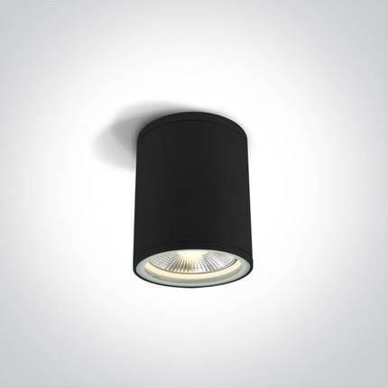 ONE Light | 67132C/B BLACK CYLINDER PAR30 E27 20W IP54 - OEM NORDIC - Quality Parts Distribution
