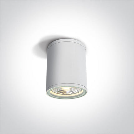 ONE Light | 67132C/W WHITE CYLINDER PAR30 E27 20W IP54 - OEM NORDIC - Quality Parts Distribution