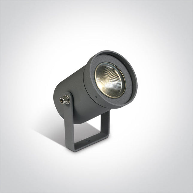 ONE Light | 67196A/AN/W ANTHRACITE GARDEN SPOT LED 3W WW 35deg IP65 100-240V - OEM NORDIC - Quality Parts Distribution