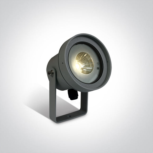 ONE Light | 67196C/AN/W ANTHRACITE GARDEN SPOT LED 9W WW 35deg IP65 230V - OEM NORDIC - Quality Parts Distribution