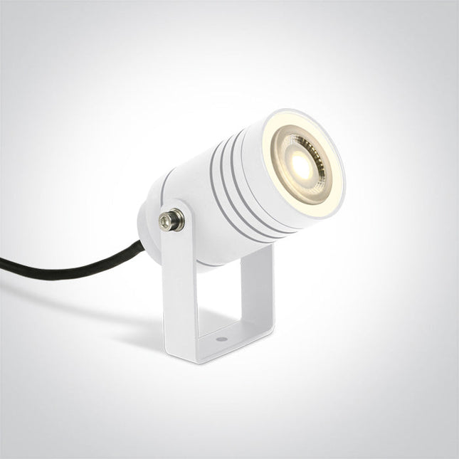 ONE Light | 67198G/W WHITE GARDEN SPOT GU10 10W IP65 - OEM NORDIC - Quality Parts Distribution