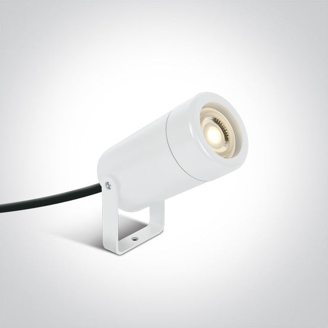ONE Light | 67200G/W WHITE SPOT GU10 6W IP65 100-240V - OEM NORDIC - Quality Parts Distribution