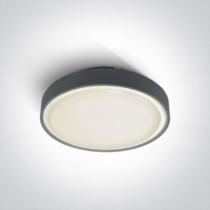 ONE Light | 67280BN/AN/W ANTHRACITE LED PLAFO 30w WW IP65 230v - OEM NORDIC - Quality Parts Distribution