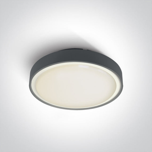 ONE Light | 67280BN/AN/W ANTHRACITE LED PLAFO 30w WW IP65 230v - OEM NORDIC - Quality Parts Distribution