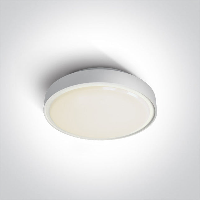 ONE Light | 67280N/W/C WHITE LED PLAFO 16W CW IP65 230v - OEM NORDIC - Quality Parts Distribution