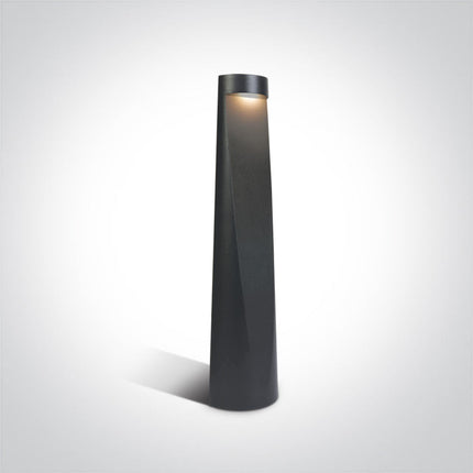 ONE Light | 67358/AN/W ANTHRACITE LED BOLLARD 40cm 7w WW IP65 100-240v - OEM NORDIC - Quality Parts Distribution