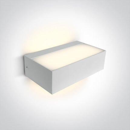 ONE Light | 67362C/W/W WHITE LED WALL LIGHT 2x4,5W WW IP54 230v - OEM NORDIC - Quality Parts Distribution