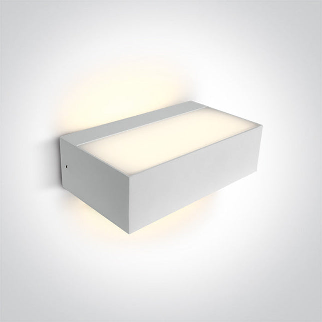 ONE Light | 67362C/W/W WHITE LED WALL LIGHT 2x4,5W WW IP54 230v - OEM NORDIC - Quality Parts Distribution