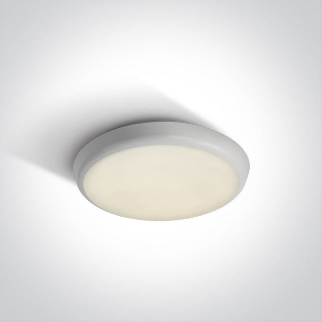 ONE Light | 67366E/W/C WHITE LED PLAFO 12w CW IP54 EMERGENCY 3 hrs 230V - OEM NORDIC - Quality Parts Distribution