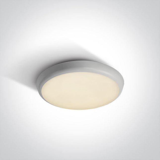 ONE Light | 67366E/W/W WHITE LED PLAFO 12w WW IP54 EMERGENCY 3 hrs 230V - OEM NORDIC - Quality Parts Distribution
