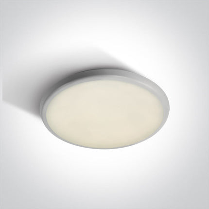 ONE Light | 67368/W/C WHITE LED PLAFO 18W CW IP54 230V - OEM NORDIC - Quality Parts Distribution