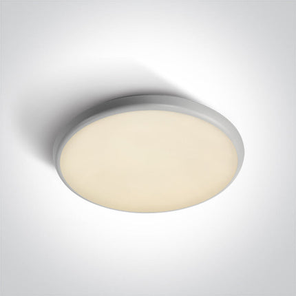 ONE Light | 67370/W/W WHITE LED PLAFO 25W WW IP54 100-240V - OEM NORDIC - Quality Parts Distribution