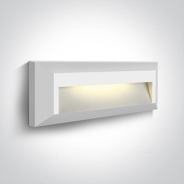 ONE Light | 67388C/W/W WHITE LED WALL LIGHT 2W WW DARK LIGHT IP65 230V - OEM NORDIC - Quality Parts Distribution