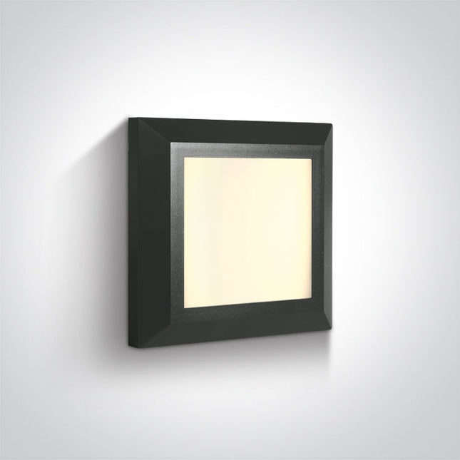 ONE Light | 67394A/AN/W ANTHRACITE LED WALL LIGHT 3,5W WW IP65 230V - OEM NORDIC - Quality Parts Distribution