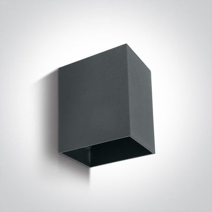 ONE Light | 67398/AN/W ANTHRACITE WALL LED 3W WW IP54 DARK LIGHT 100-240V - OEM NORDIC - Quality Parts Distribution