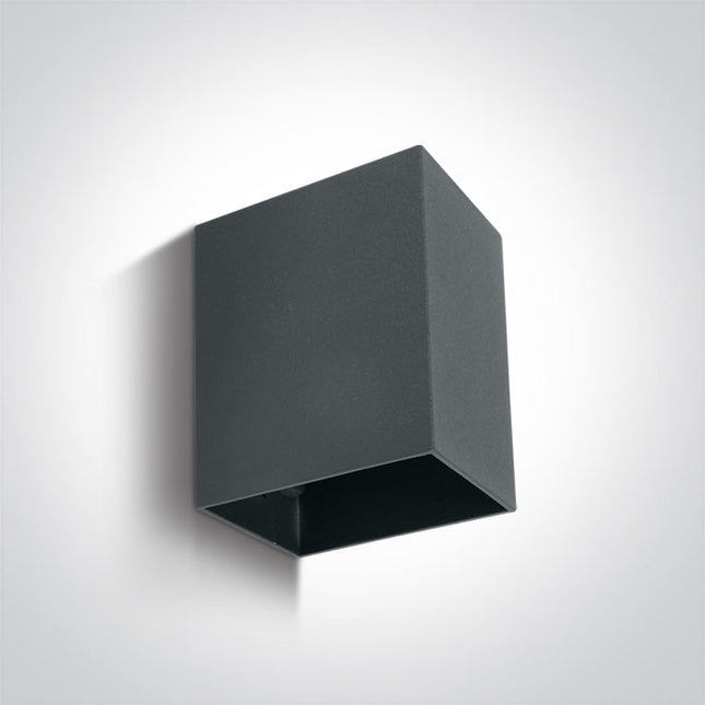 ONE Light | 67398/AN/W ANTHRACITE WALL LED 3W WW IP54 DARK LIGHT 100-240V - OEM NORDIC - Quality Parts Distribution