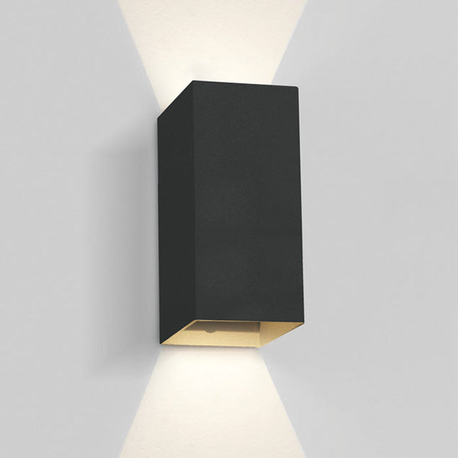 ONE Light | 67398A/B/W BLACK WALL LED 2x3W WW IP54 DARK LIGHT 100-240V - OEM NORDIC - Quality Parts Distribution