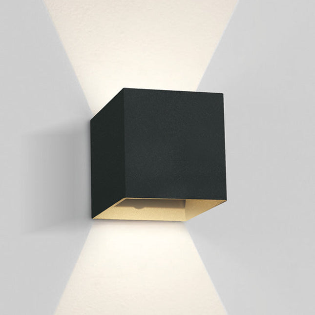 ONE Light | 67398C/B/W BLACK WALL LED 2x3W WW IP54 DARK LIGHT 100-240V - OEM NORDIC - Quality Parts Distribution