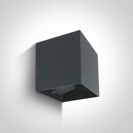 ONE Light | 67398C/AN/W ANTHRACITE WALL LED 2x3W WW IP54 DARK LIGHT 100-240V - OEM NORDIC - Quality Parts Distribution