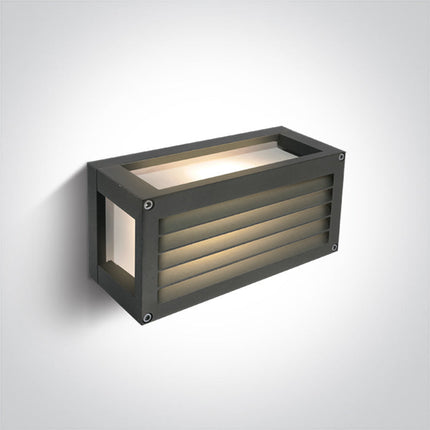 ONE Light | 67420A/AN ANTHRACITE E27 12W WALL LIGHT IP54 - OEM NORDIC - Quality Parts Distribution