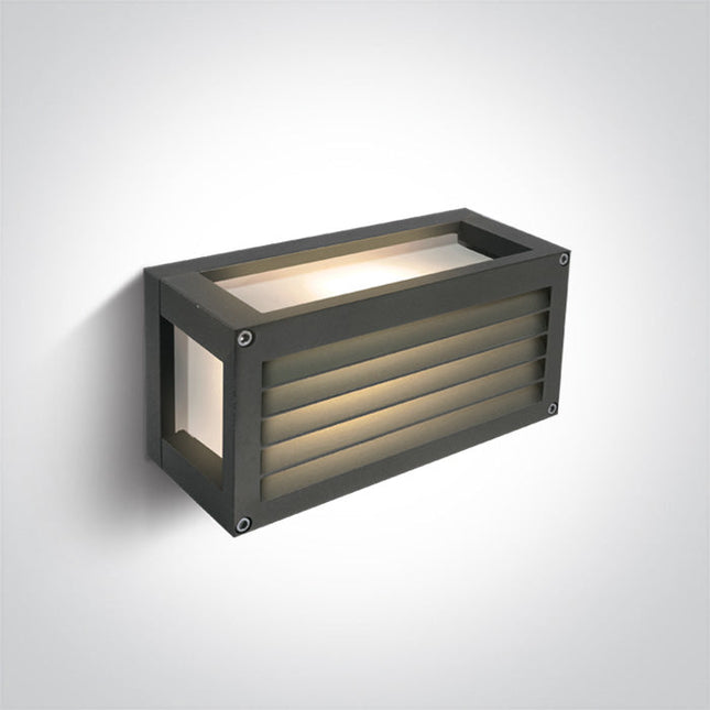 ONE Light | 67420A/AN ANTHRACITE E27 12W WALL LIGHT IP54 - OEM NORDIC - Quality Parts Distribution