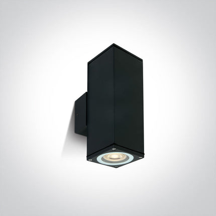 ONE Light | 67426C/B BLACK WALL 2xGU10 10w IP54 100-240V - OEM NORDIC - Quality Parts Distribution