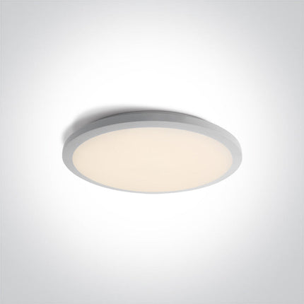 ONE Light | 67448/W/W WHITE LED PLAFO 24w WW IP20 230V - OEM NORDIC - Quality Parts Distribution