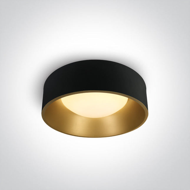 ONE Light | 67452/B/W BLACK PLAFO LED 30W WW IP20 230V DARK LIGHT - OEM NORDIC - Quality Parts Distribution