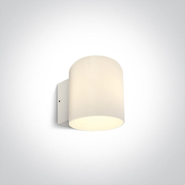 ONE Light | 67468/W/W WHITE WALL LIGHT 10w LED IP65 230v DIMMABLE - OEM NORDIC - Quality Parts Distribution