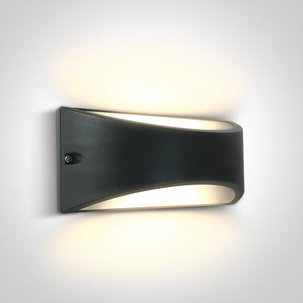ONE Light | 67474/AN/W ANTHRACITE LED WALL LIGHT 10W WW IP54 230V - OEM NORDIC - Quality Parts Distribution