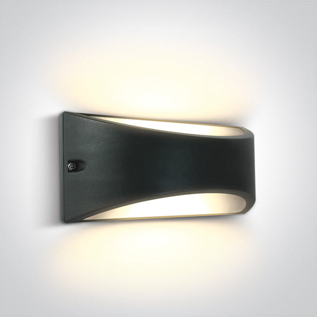 ONE Light | 67474/AN/W ANTHRACITE LED WALL LIGHT 10W WW IP54 230V - OEM NORDIC - Quality Parts Distribution