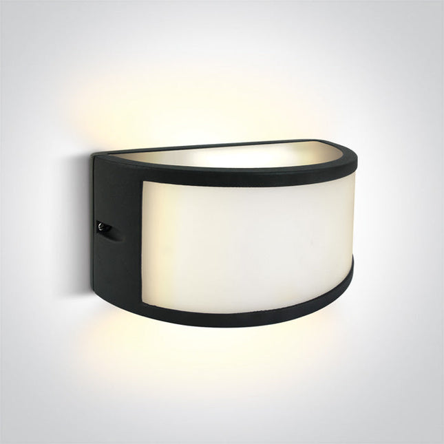 ONE Light | 67474B/AN/W ANTHRACITE LED WALL LIGHT 10W WW IP54 230V - OEM NORDIC - Quality Parts Distribution