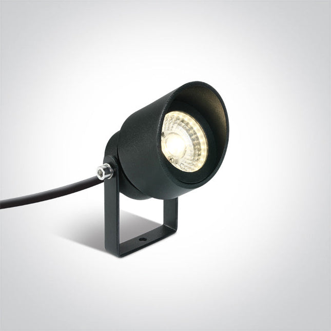 ONE Light | 67488A/AN/W ANTHRACITE COB LED 5W WW IP65 SPIKE 100-240V - OEM NORDIC - Quality Parts Distribution