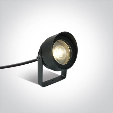 ONE Light | 67488B/AN/W ANTHRACITE COB LED 11W WW IP65 WITH SPIKE 230V - OEM NORDIC - Quality Parts Distribution