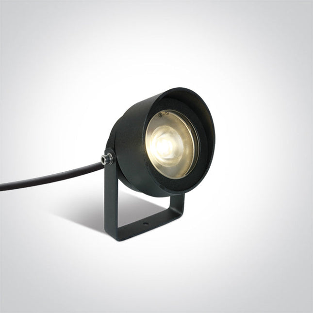 ONE Light | 67488B/AN/W ANTHRACITE COB LED 11W WW IP65 WITH SPIKE 230V - OEM NORDIC - Quality Parts Distribution