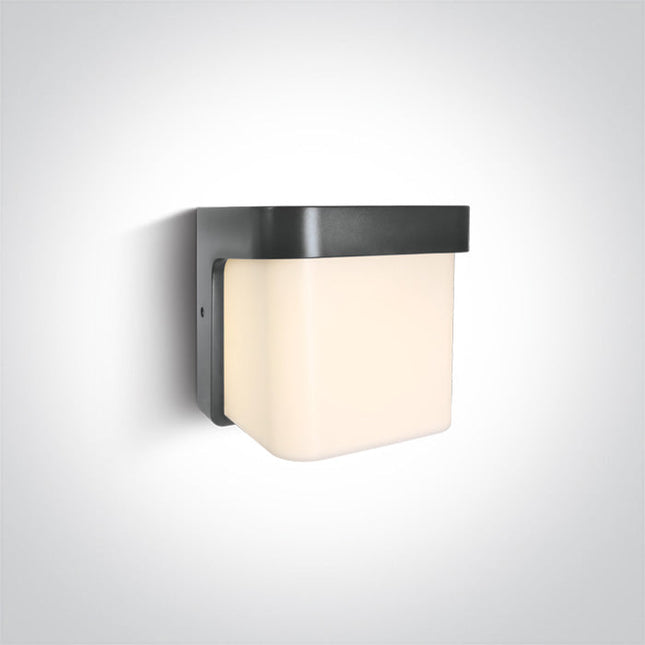ONE Light | 67492/AN/W ANTHRACITE WALL LED 12W WW IP54 230V - OEM NORDIC - Quality Parts Distribution