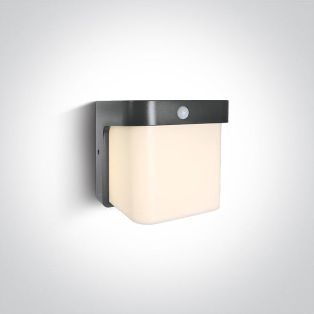ONE Light Sensor 12W 600lm 3000K CRI80 IP54 Anthracite 67492P/AN/W
