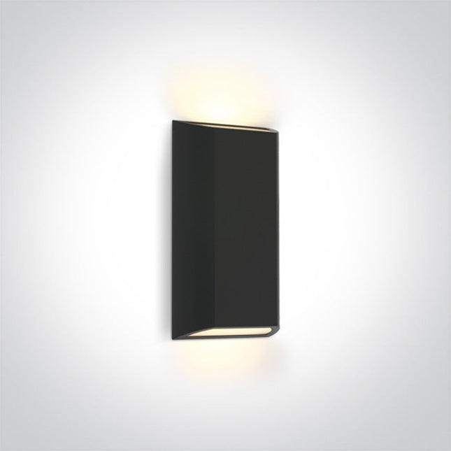 ONE Light | 67512/AN/W ANTHRACITE LED WALL LIGHT 8W WW IP65 230V - OEM NORDIC - Quality Parts Distribution