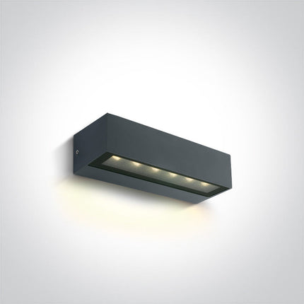 ONE Light Linear LED 8W 480lm 3000K CRI80 IP65 Anthracite 67526A1/AN/W