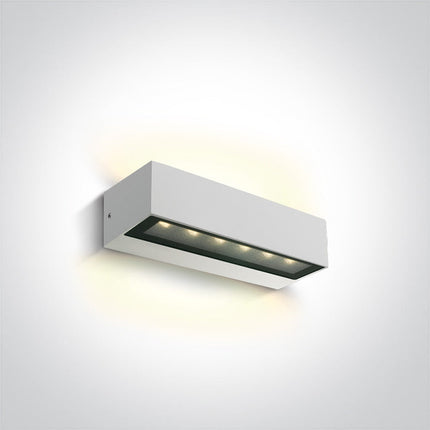 ONE Light | 67526B1/W/W WHITE WALL 2x6W WW IP65 230V - OEM NORDIC - Quality Parts Distribution