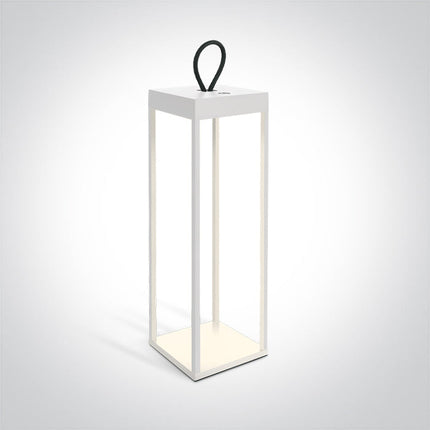 ONE Light | 67530B/W WHITE LED 2,2W CCTV RECHARGEABLE USB IP65 DIMMABLE - OEM NORDIC - Quality Parts Distribution