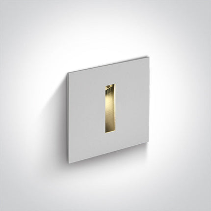 ONE Light | 68004/W/W WHITE RECESSED 3W WW DARK LIGHT IP54 350mA - OEM NORDIC - Quality Parts Distribution