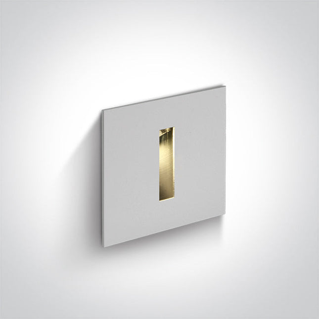 ONE Light | 68004/W/W WHITE RECESSED 3W WW DARK LIGHT IP54 350mA - OEM NORDIC - Quality Parts Distribution